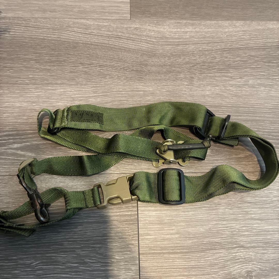 A.O.S.E. オリーブドラブ スリングストラップ