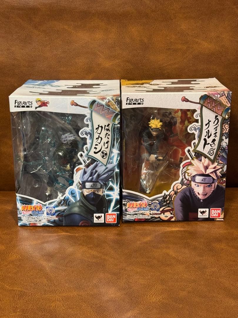 【未開封】フィギュアアーツZero はたけカカシ& うずまきナルト 2体セット