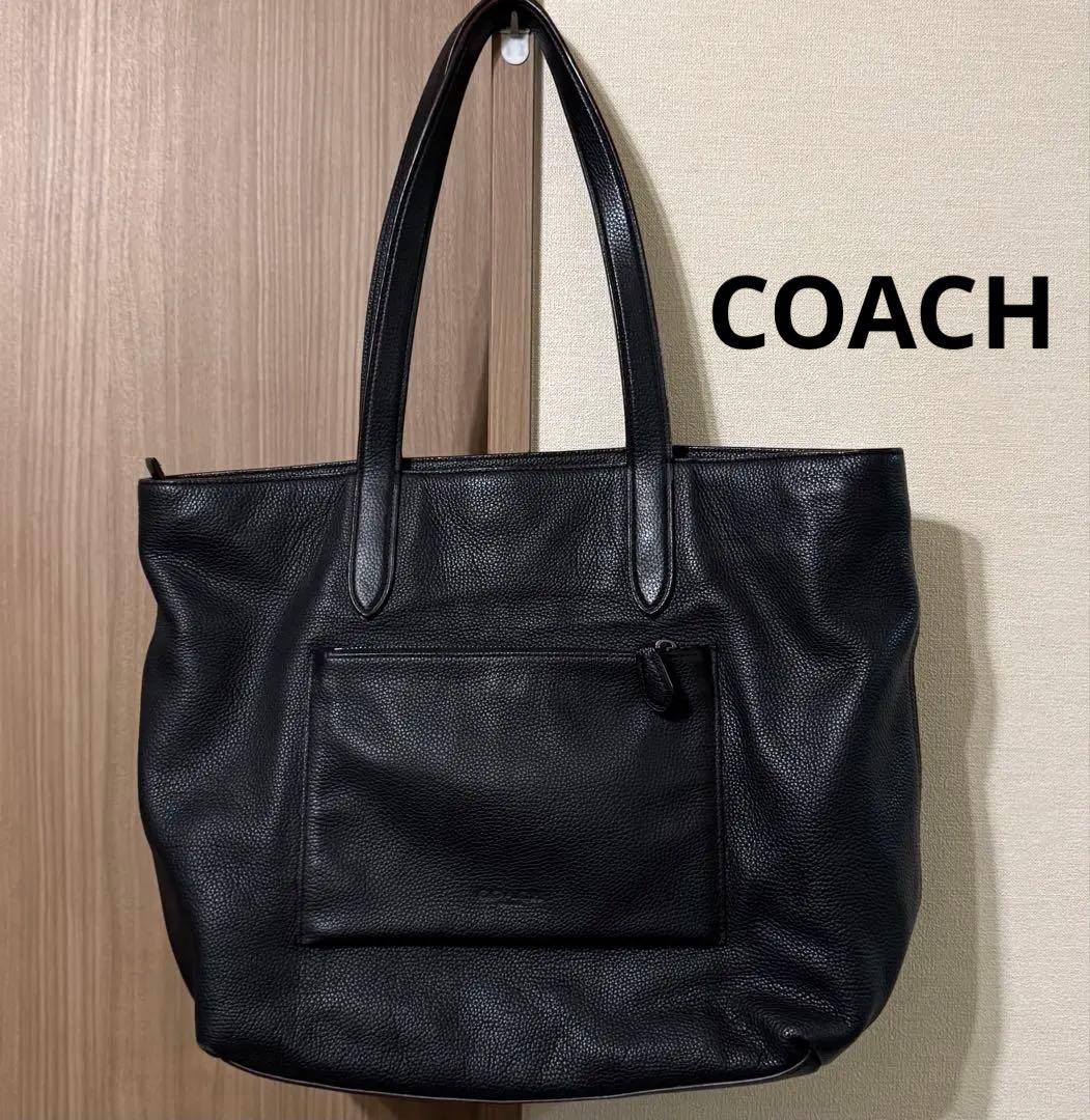 COACH　レザートートバッグ