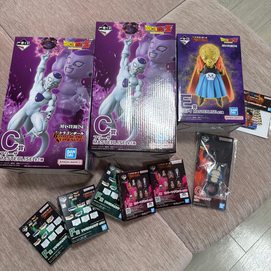 ドラゴンボール一番くじC賞とE賞など