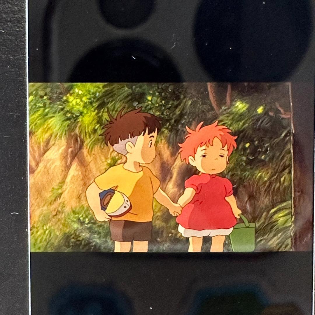 レア！三鷹の森ジブリ美術館 フィルム入場券 崖の上のポニョ 宗介 手