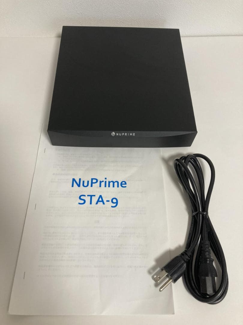 状態良　NuPrime パワーアンプ STA-9 ニュープライム 音響 Amazon.co.jp: NuPrime STA 9 パワーアンプ - ブラック : 楽器・音響機器