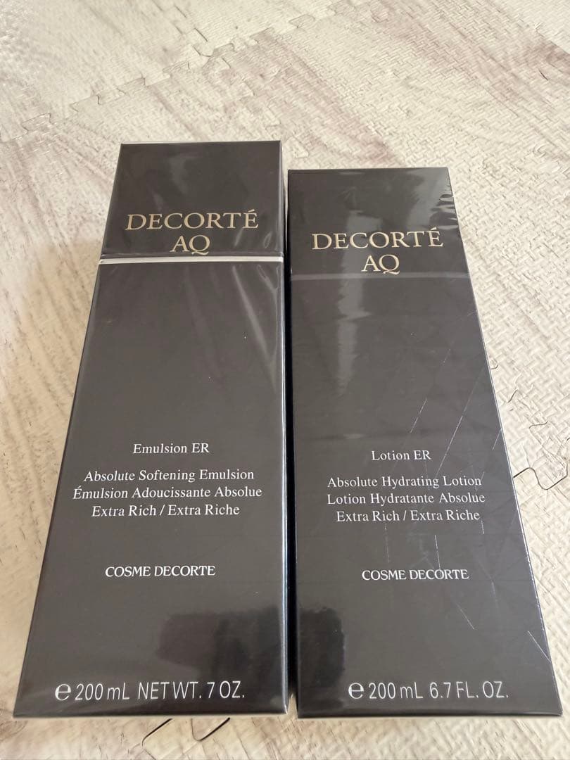 【新品未開封】コスメデコルテAQローションエマルジョンER