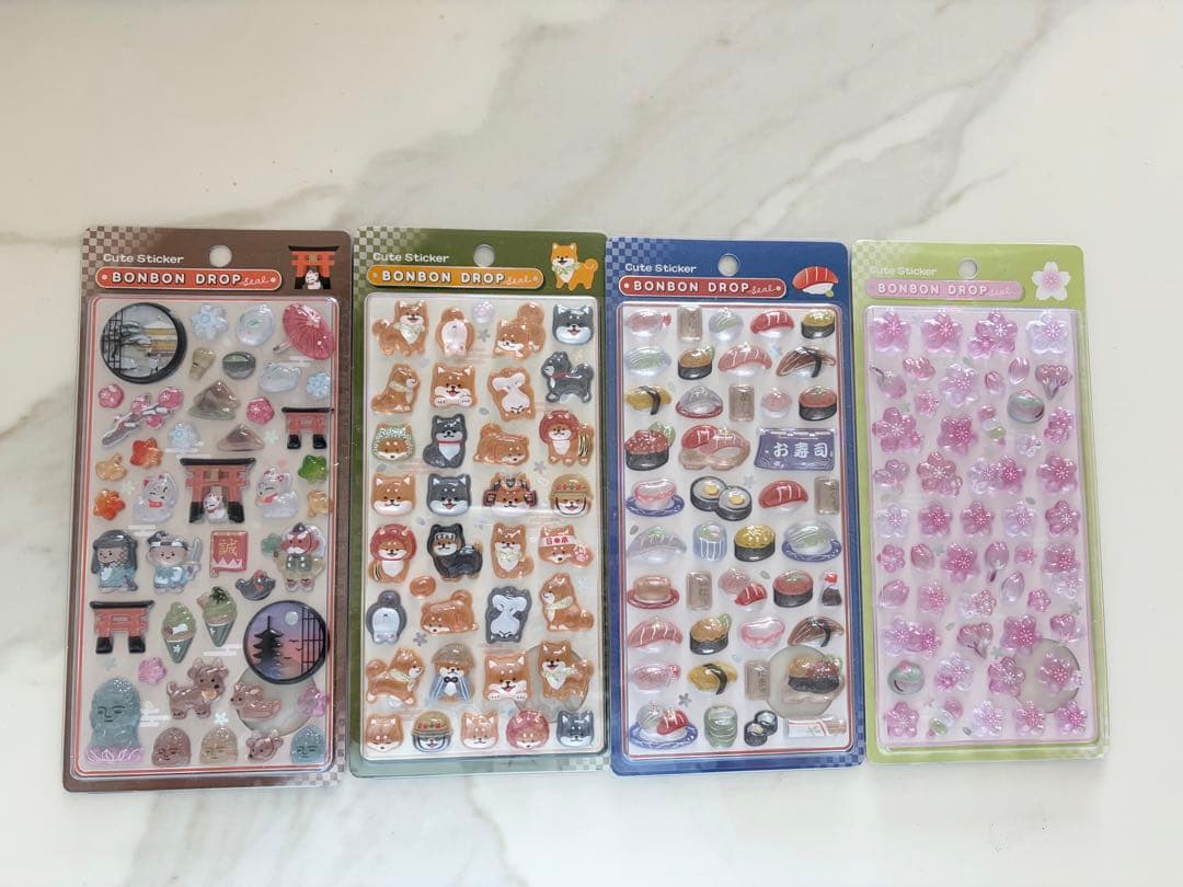 【正規品】和柄ボンボンドロップ8枚セット