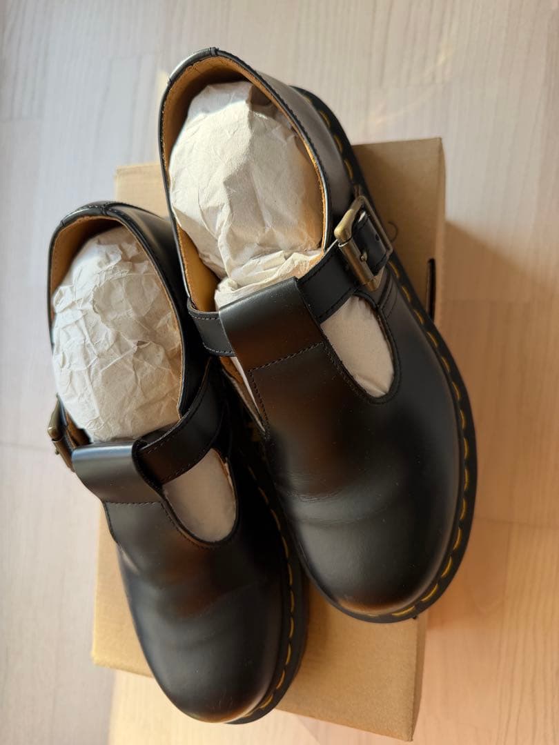 Dr. Martens POLLEY ブラック ローファー EU38