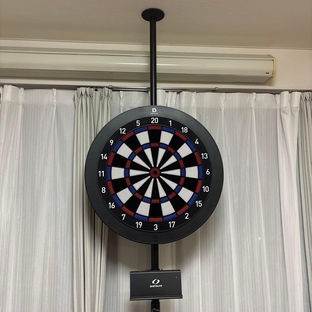 【うる】DARTSLIVE 電子ダーツ 約45cm 台座 1月中旬入荷 予約】ダーツライブホーム 家庭用 ダーツボード 電子
