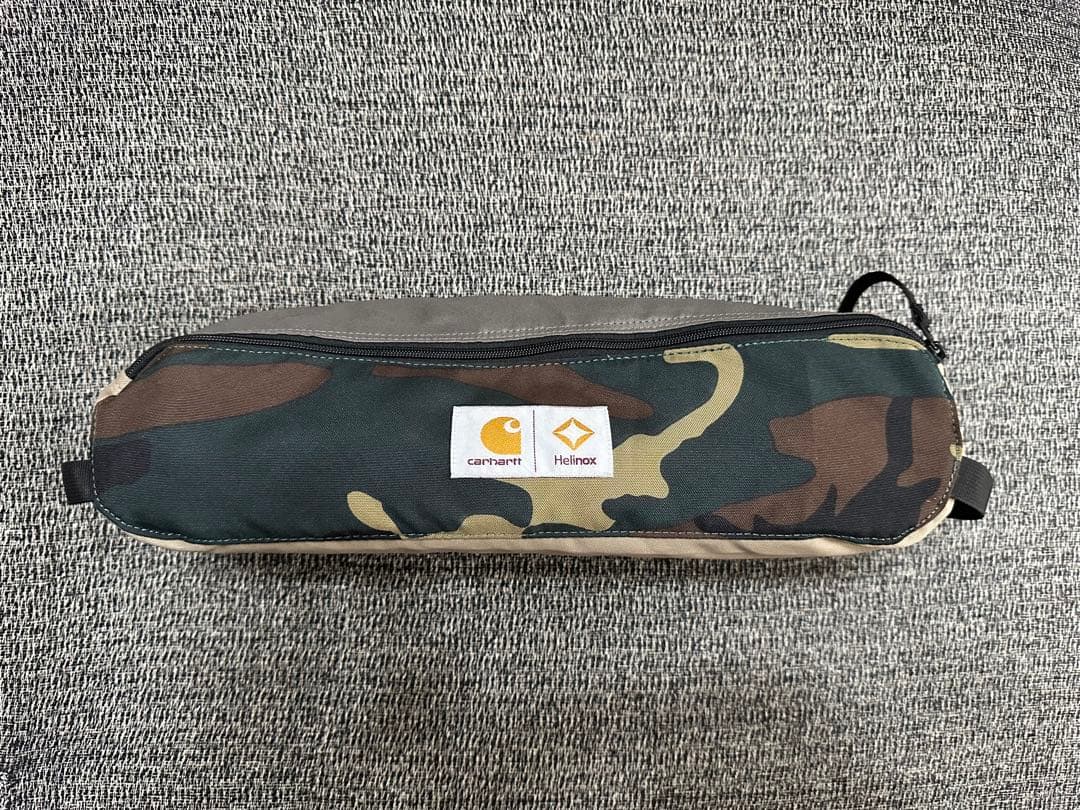 Carhartt × Helinox ヘリノックス テーブル　迷彩色　限定コラボ ヘリノックス×カーハート！異色コラボによるカジュアルなタクティカル