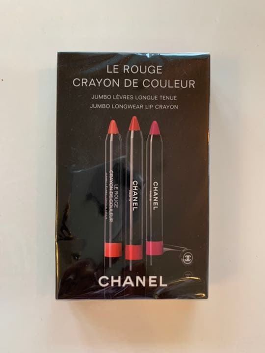 シャネル　ルルージュクレイヨンドゥクルール　クレヨンリップ3本セット