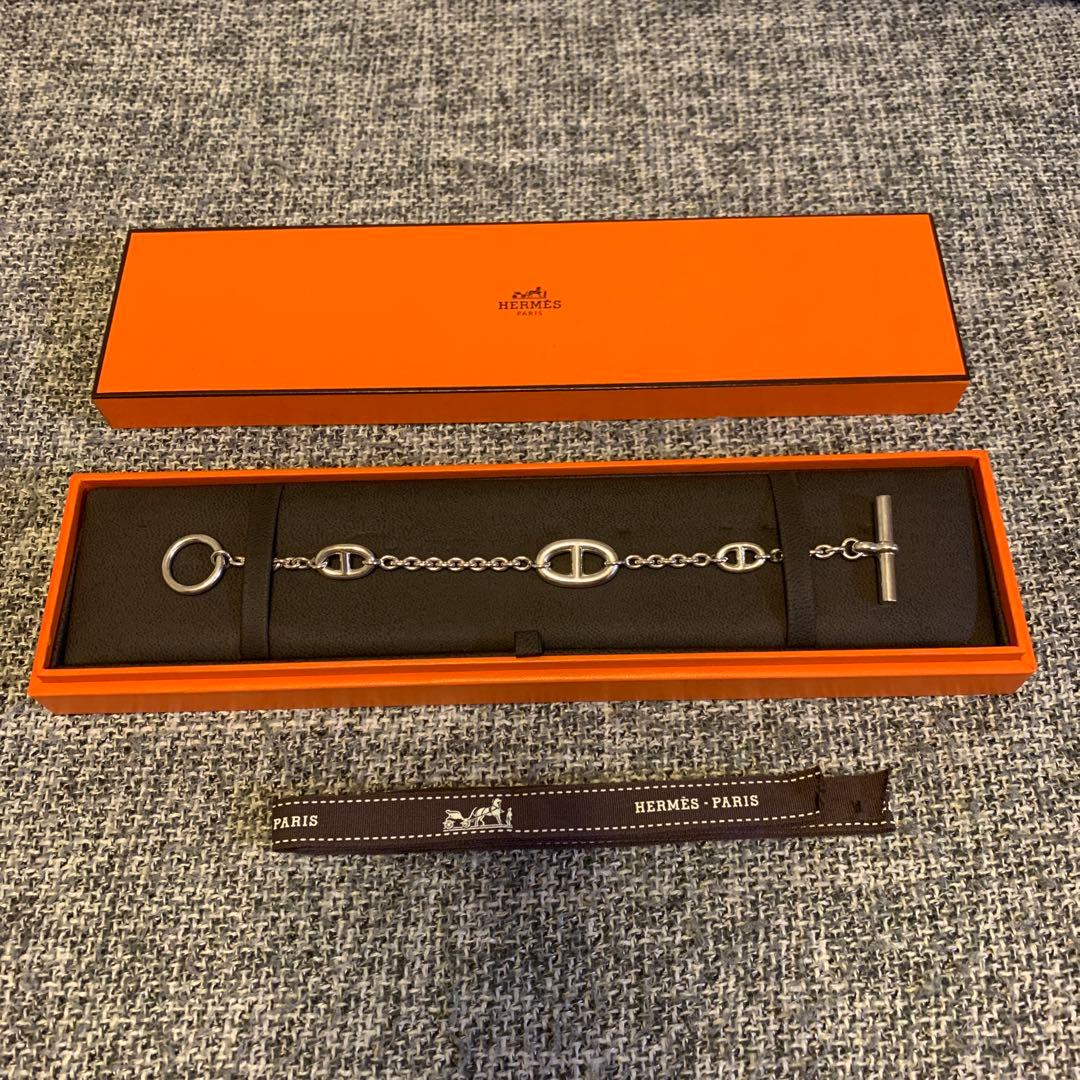 HR！！HERMES ファランドール　LG ブレスレット