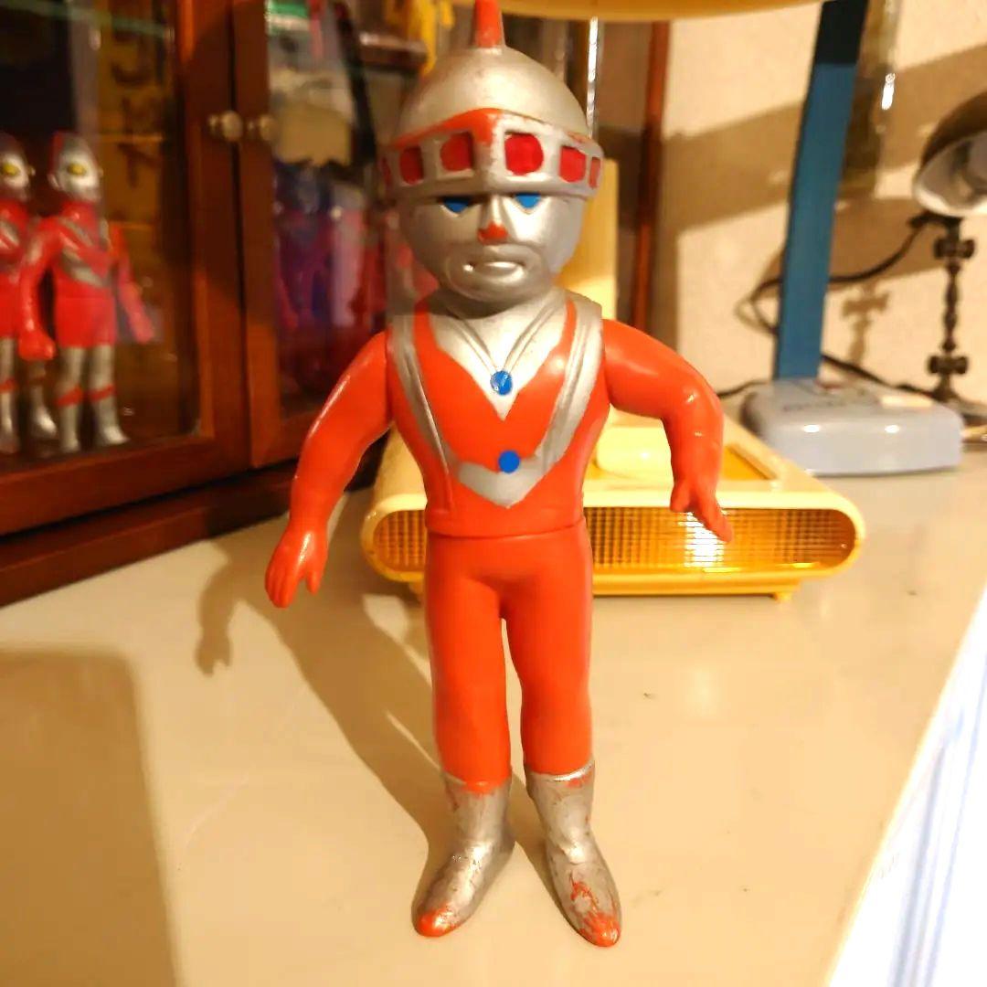 短期値下！当時物■アイアンキング■無版権パチ16㌢ミドルサイズ　ソフビ　手踊り