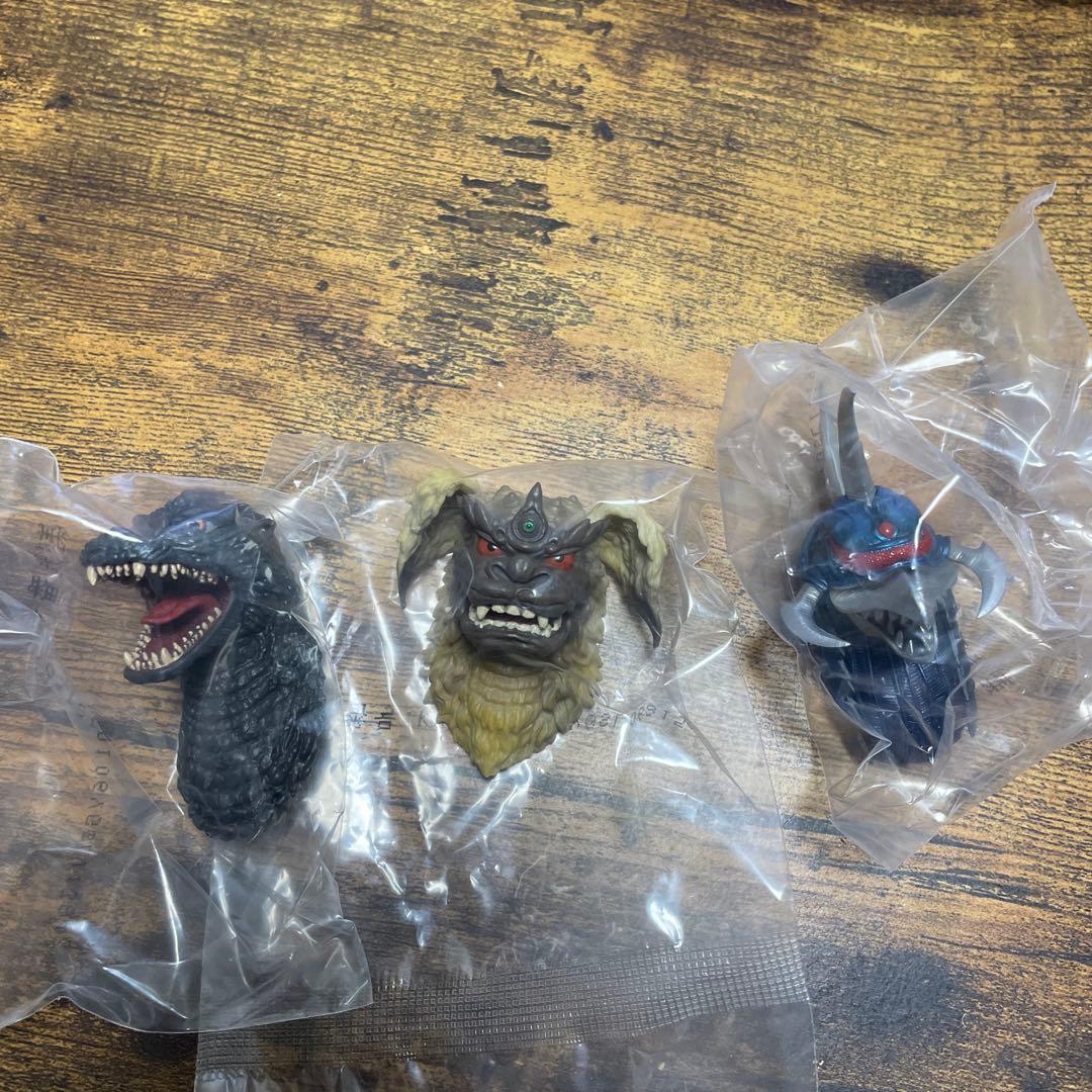 ゴジラ一番くじ モンスターヘッドマグネット3種セット - メルカリ