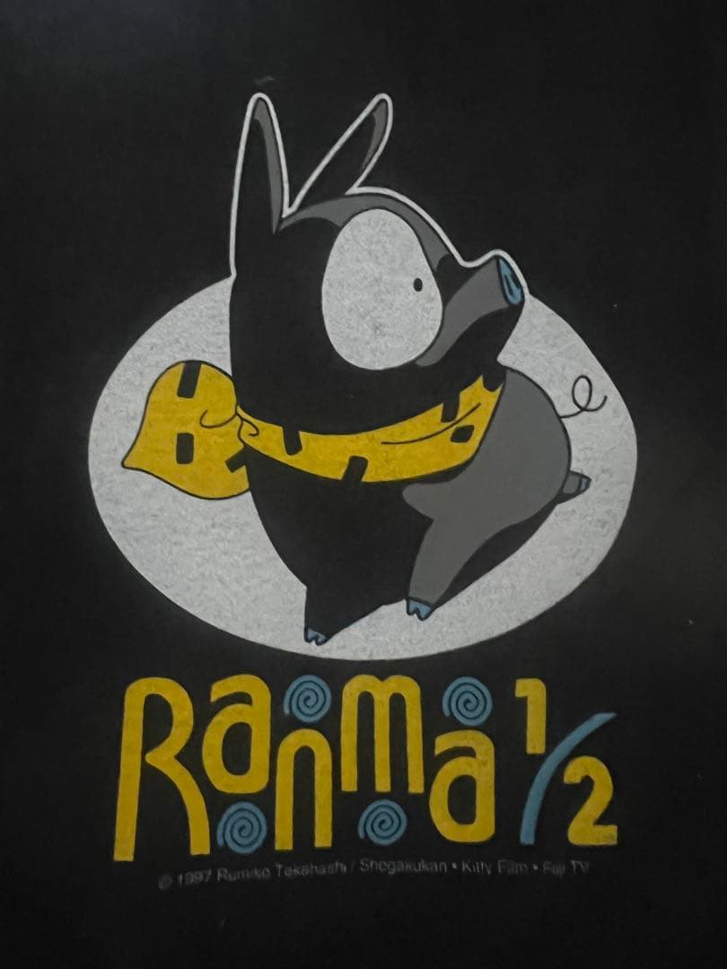 90s vtg vintage らんま 1/2 Pちゃん T shirt XL