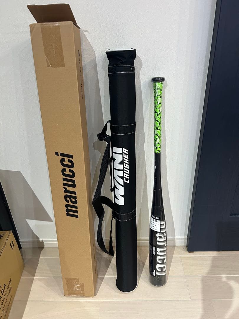 未使用　少年軟式 マルーチ ワニクラッシャー 78cm 600g平均