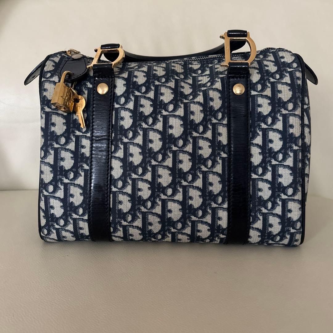 Christian Dior トロッター ミニボストンバッグ