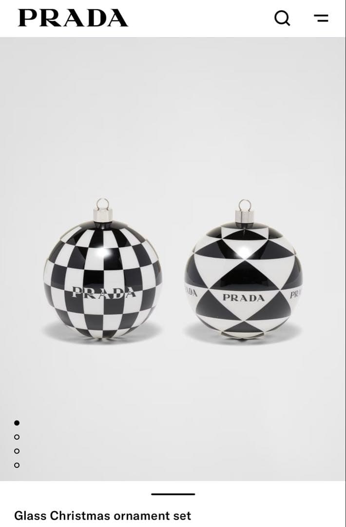 希少　PRADA プラダ　オーナメント