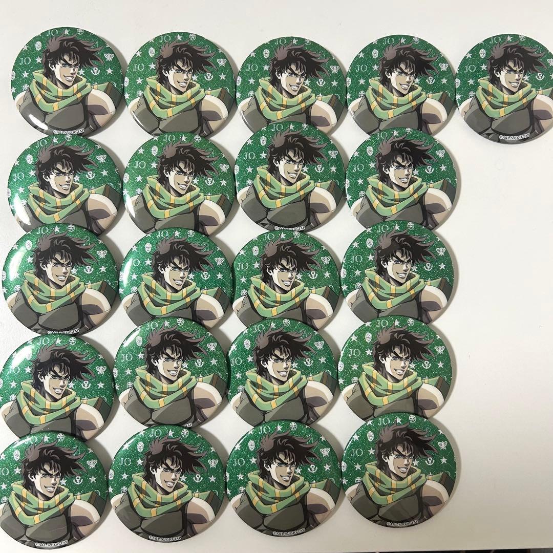 JOJOWORLD 3ジョジョワールド3 グリッター缶バッチジョセフジョースター