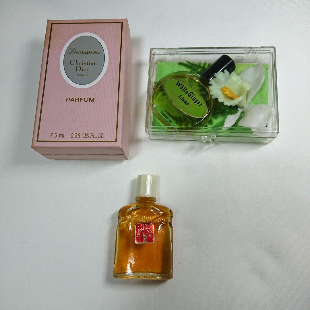 香水３点セット Dior，White Gingar，Kpachar Mokba 香水3点セット Dior，White Gingar，Kpachar Mokba DIOR Miss Dior 3