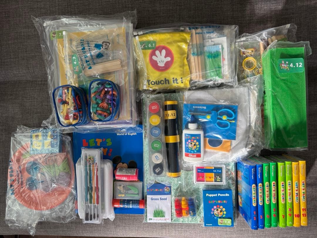 DWE レッツプレイ　未使用品 レッツプレイ｜ディズニー英語システム中古販売（DWE）のSwingKids