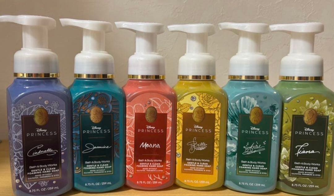 バスアンドボディーワークスxディズニー　ハンドソープ6本