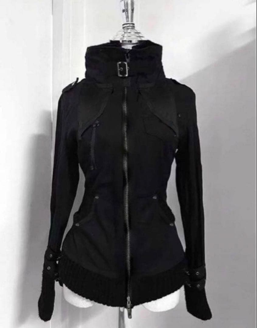 y2k ダークコア グランジ 平成 ミリタリージャケット