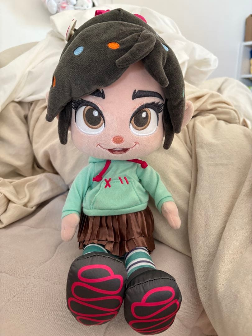 ヴァネロペ シュガーラッシュ パルパルーザ ぬいぐるみ ヴァネロペ ぬいぐるみ パルパルーザ ディズニー シュガーラッシュ