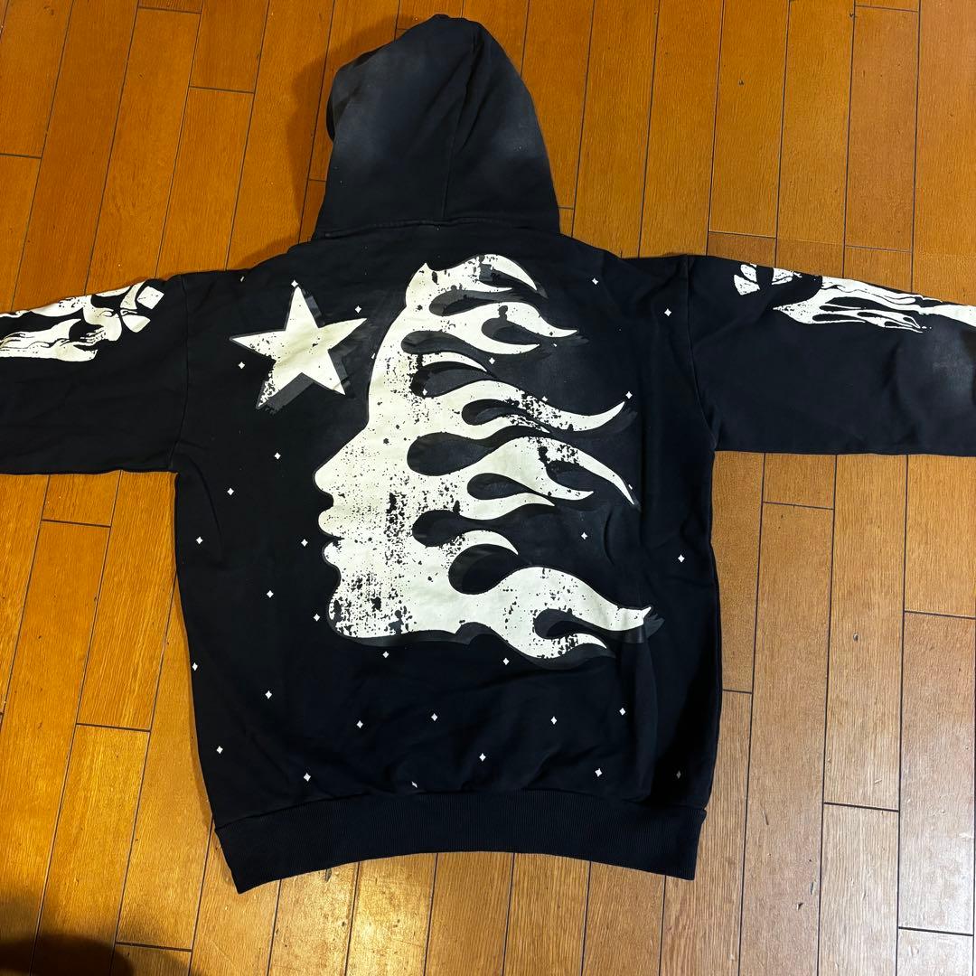 hellstar パーカー NFCタグ付き sサイズ 値下げ交渉可 - メルカリ