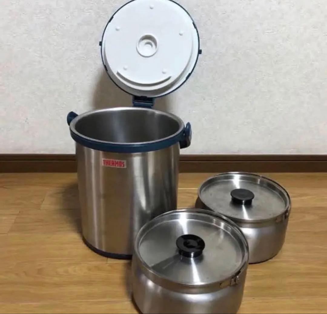 希少　THERMOS 真空保温調理鍋　サーマルクッカー　サーモス imgrc0061871982.jpg