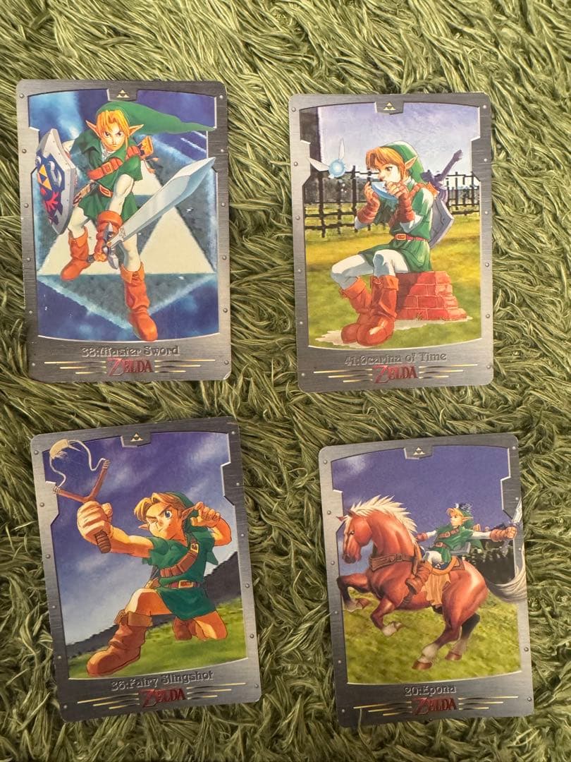 ゼルダの伝説 時のオカリナ トレーディングカード 12枚セットの通販は