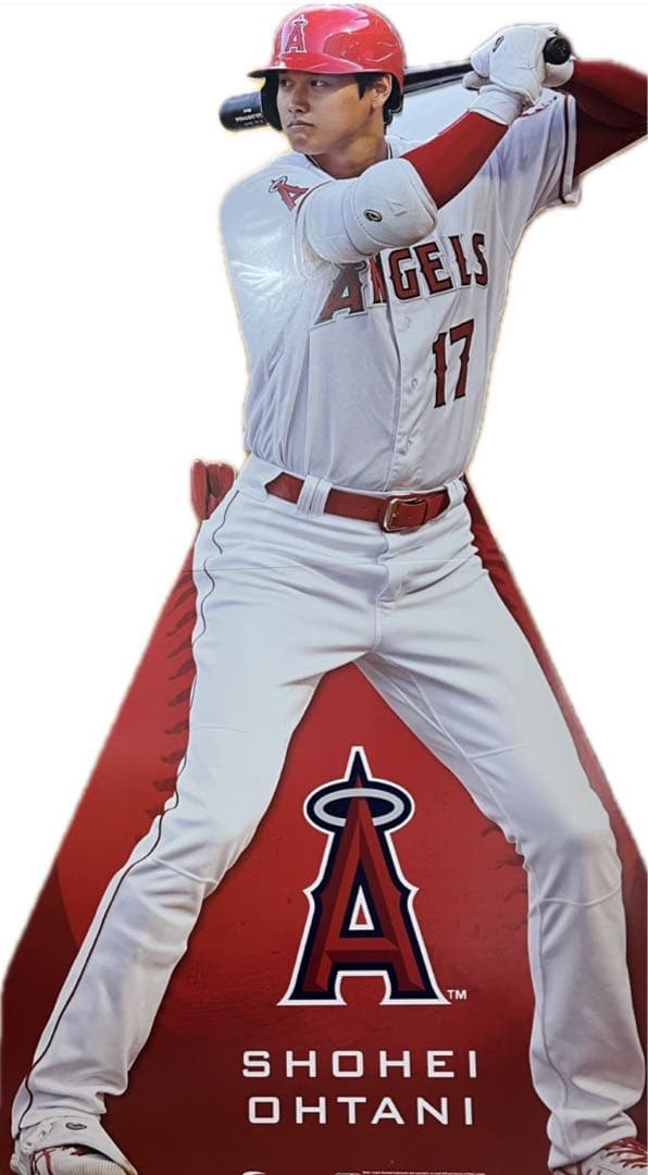【新品】大谷翔平　MLB公認　等身大パネル　エンゼルス 大谷翔平 等身大 パネル ディスプレイ バッティングポーズ エンゼルス