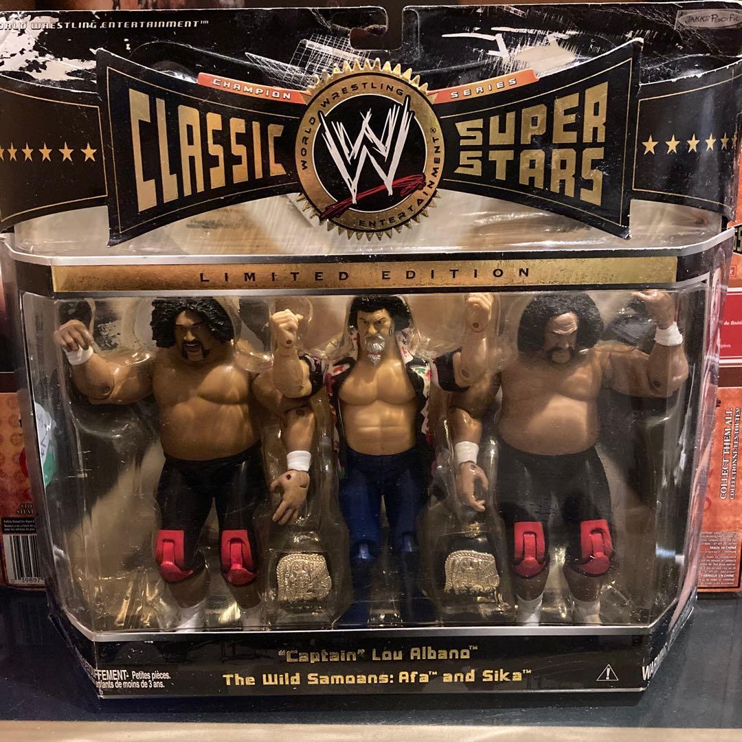 ザ・ワイルドサモアンズ、キャプテン・ルーアルバノ　WWEクラシック3pac