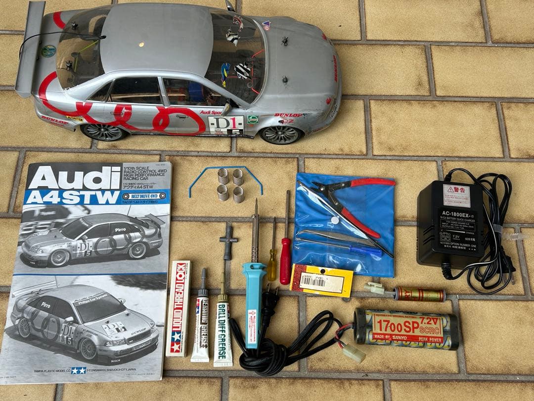 プロポセット Tamiya TA03F アウディA4 STW 1/10電動RC - メルカリ
