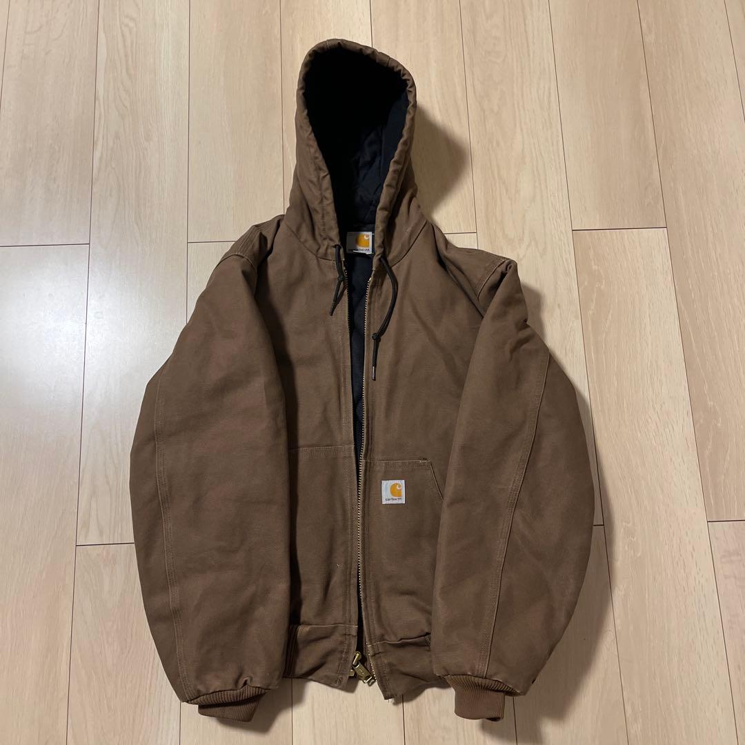 Carhartt アクティブジャケット　ダークブラウン