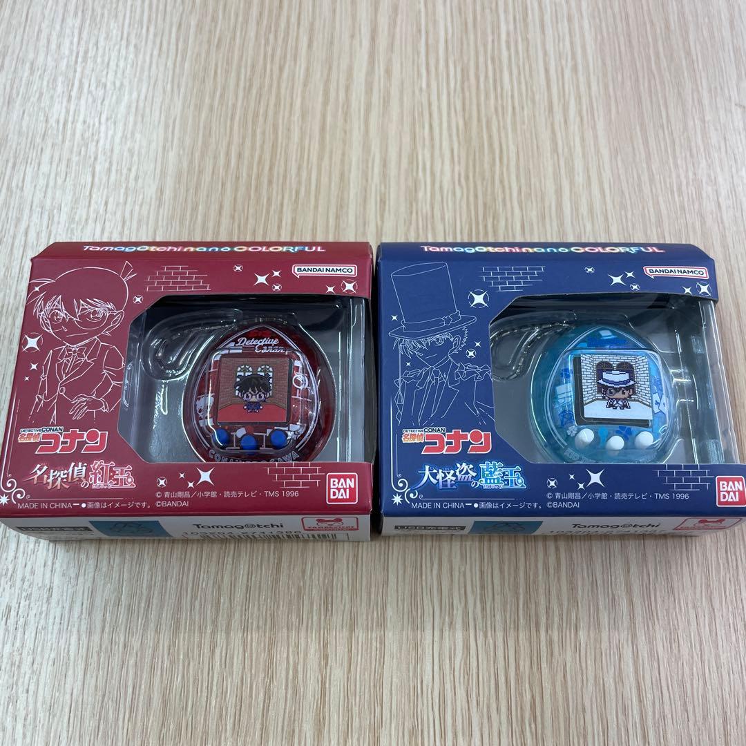 Tamagotchi nano colorful 名探偵の紅玉／大怪盗の藍玉