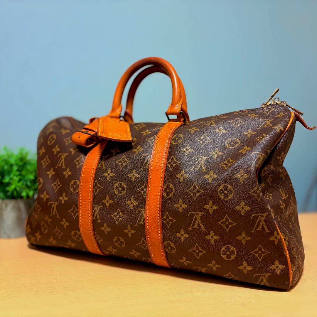 【使用僅か】 キーポル45 モノグラム ボストンバッグ ルイヴィトン