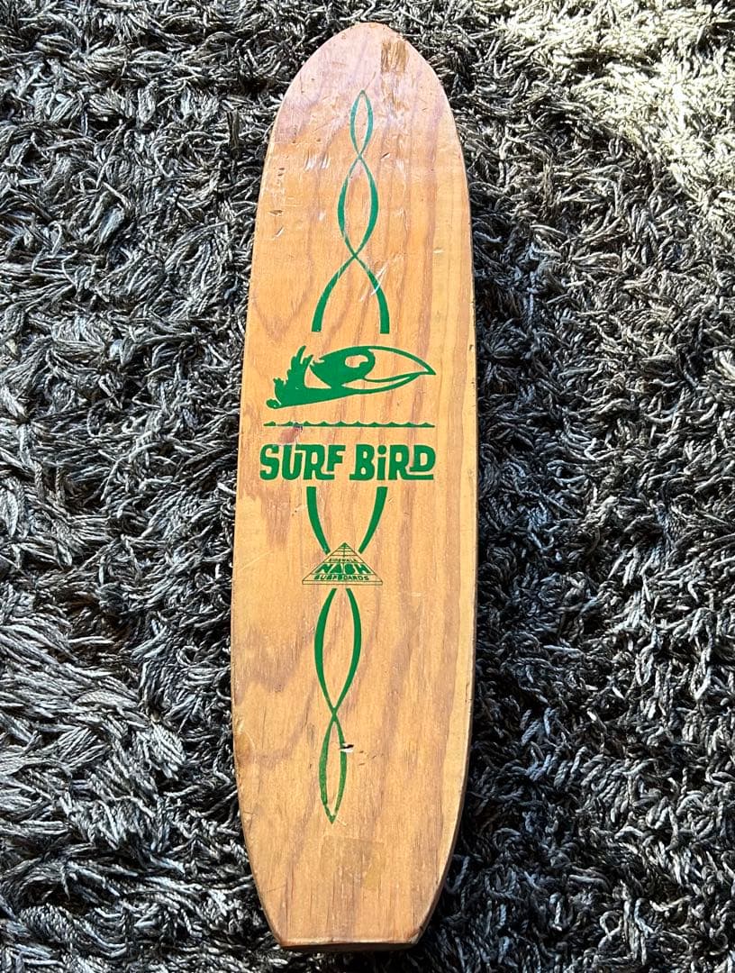 NASH ナッシュ スケートボード SURF BIRD グリーン ビンテージ