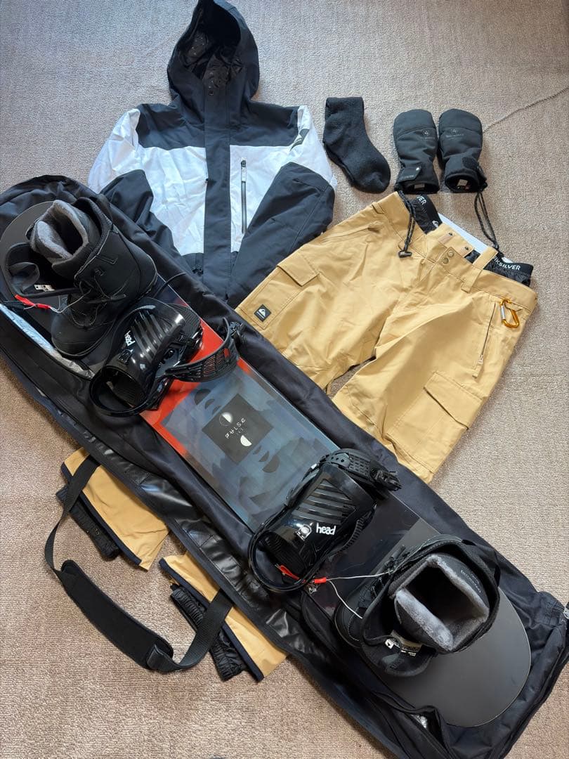T*様 Quiksilver スノーボードウェア&スノーボード板セット