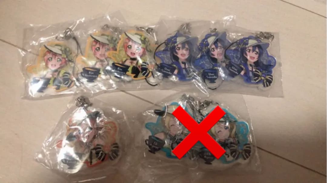 ラブライブ ティーパーティー　アクリルキーホルダー ラブライブ！虹ヶ咲学園スクールアイドル同好会』にじいろTeaTime