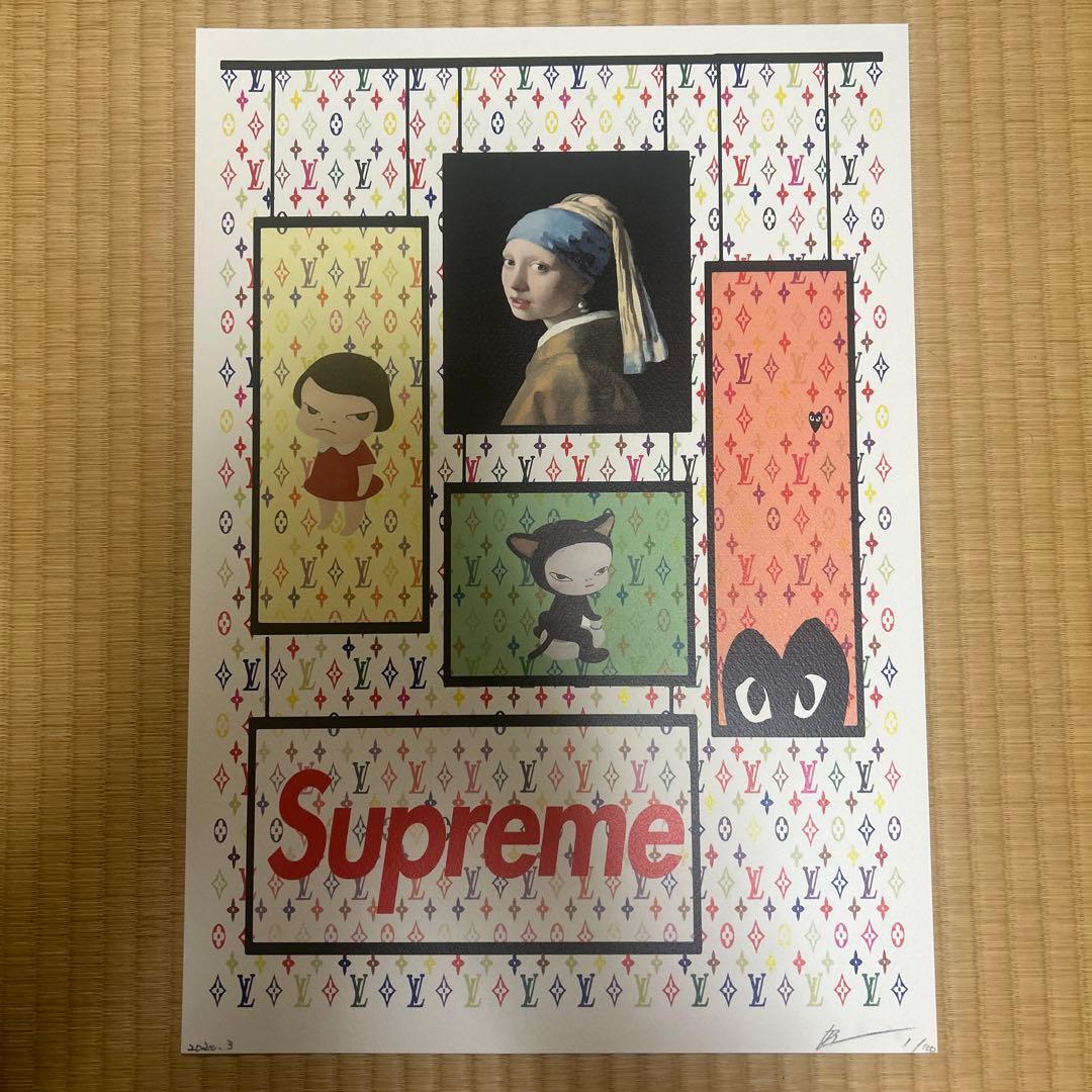 デスニューヨーク　奈良美智　アート 1/100 DEATH NYC アートポスター 世界限定100枚 ポップアート 奈良美智