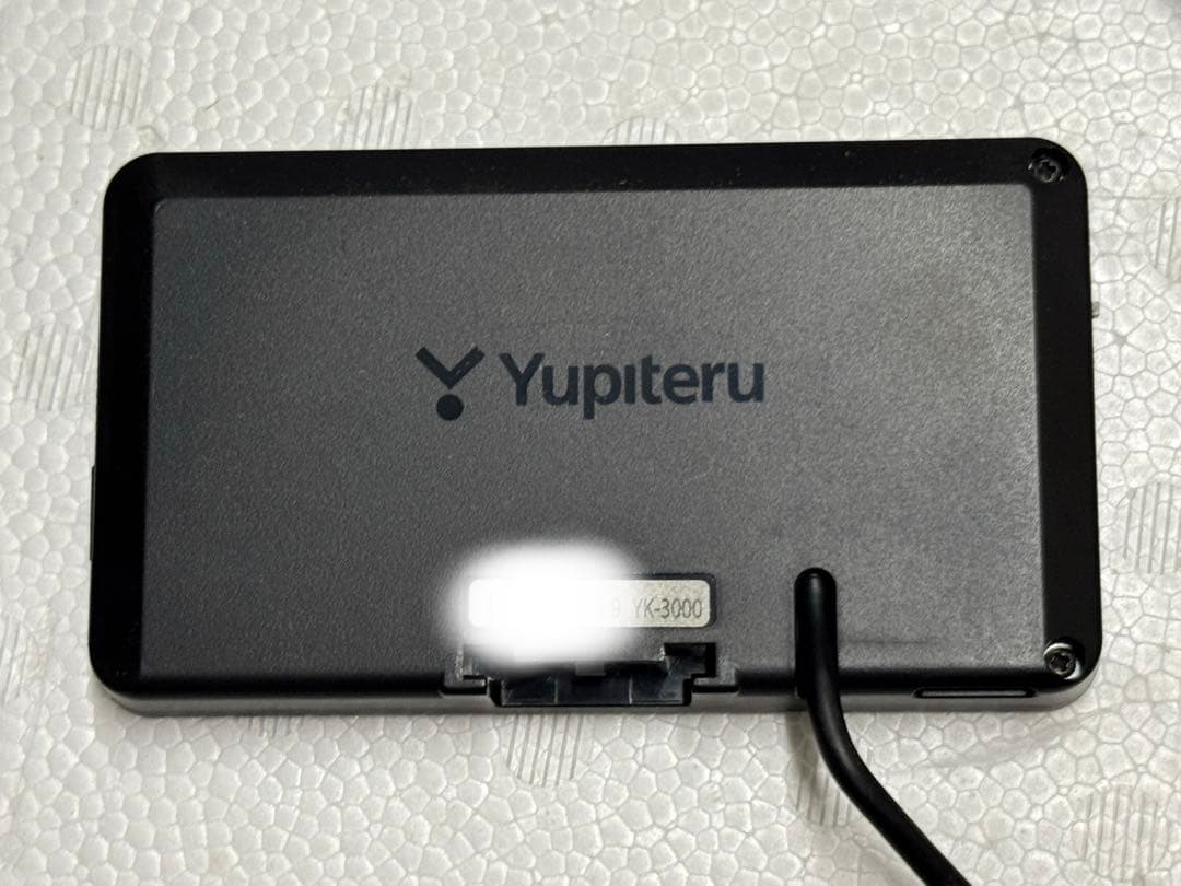 ユピテル　YK-3000　動作正常ですがケーブル損傷のため安く出品します