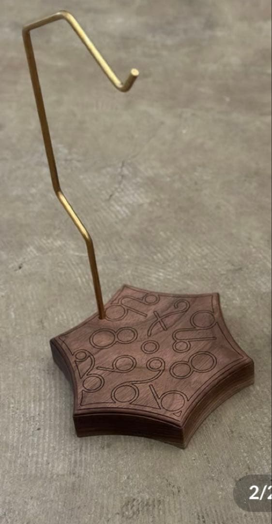 WHAT WE WANT コロニスタンド 木製 星形 WHAT WE WANT】コロニスタンド(アウトライン刻印) | TENt o TEN