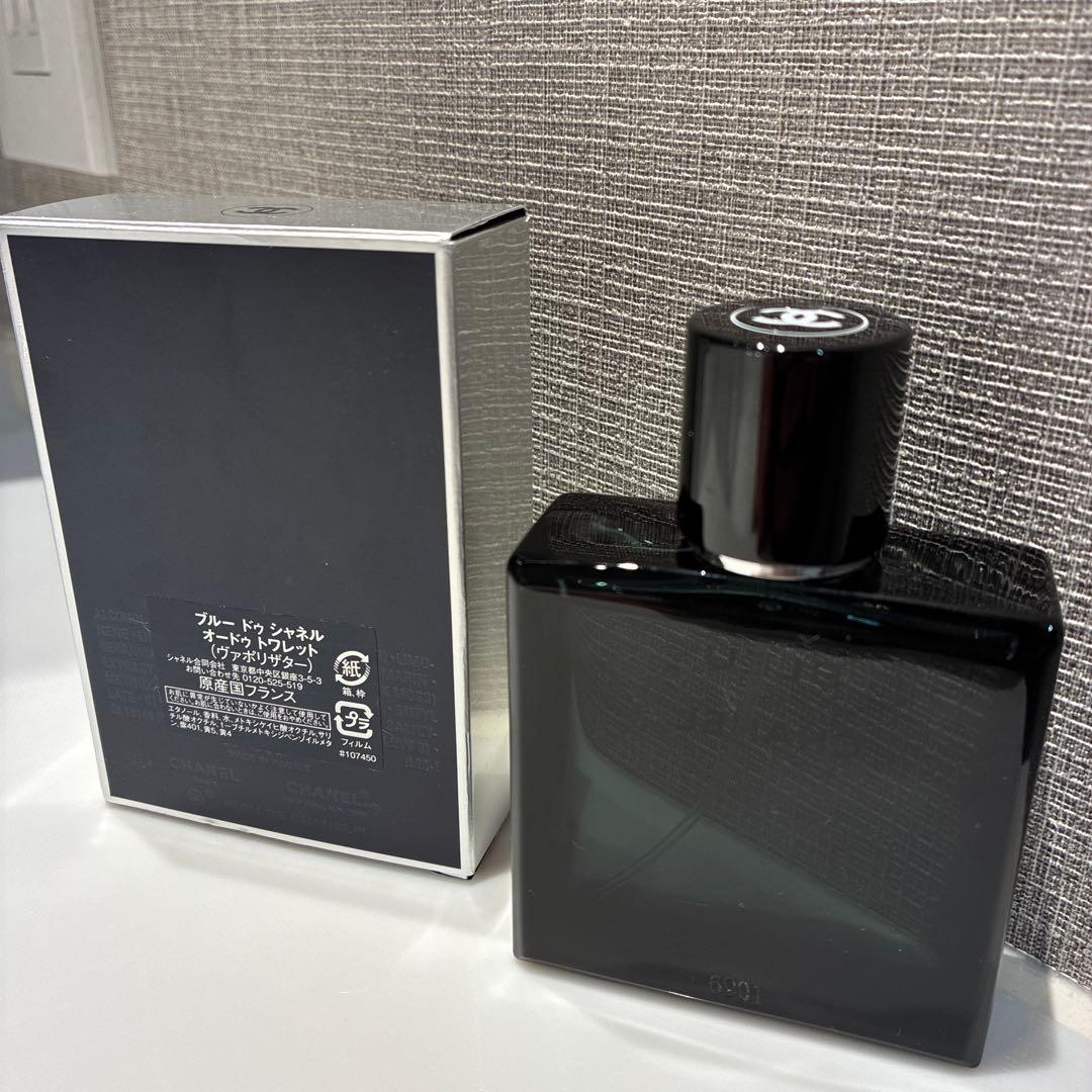 シャネル ブルードゥ オードゥ トワレット 50ml ヴァポリザター 送料