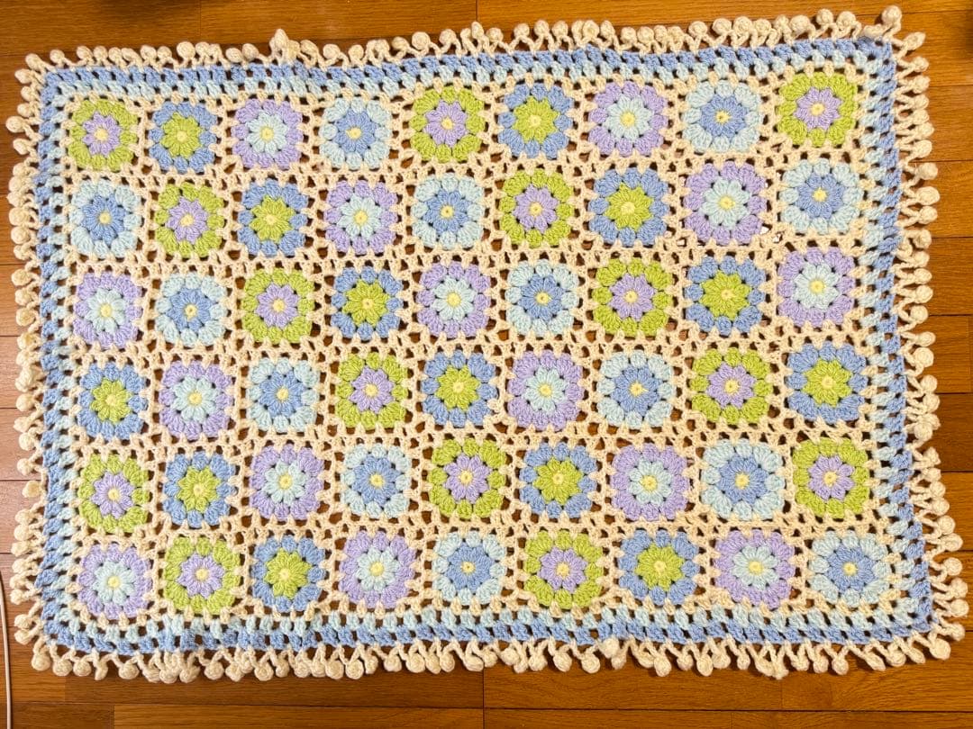 【完成】　hiroko様　リクエスト　ひざ掛け