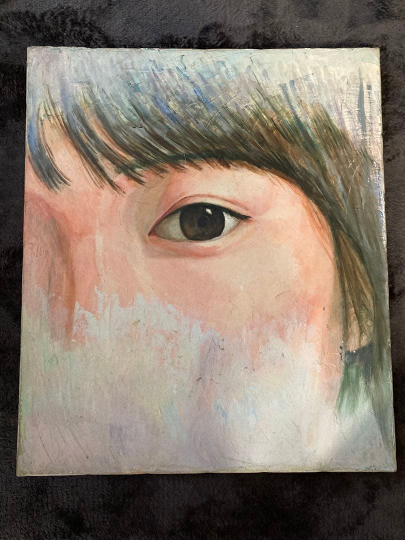 F10号油彩画　初恋