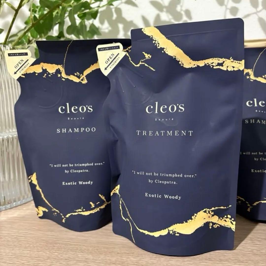 s@　cleos's クレオズボーテ　詰め替え2セット Cleo's Beaute / クレオズボーテ エクストラモイストシャンプー