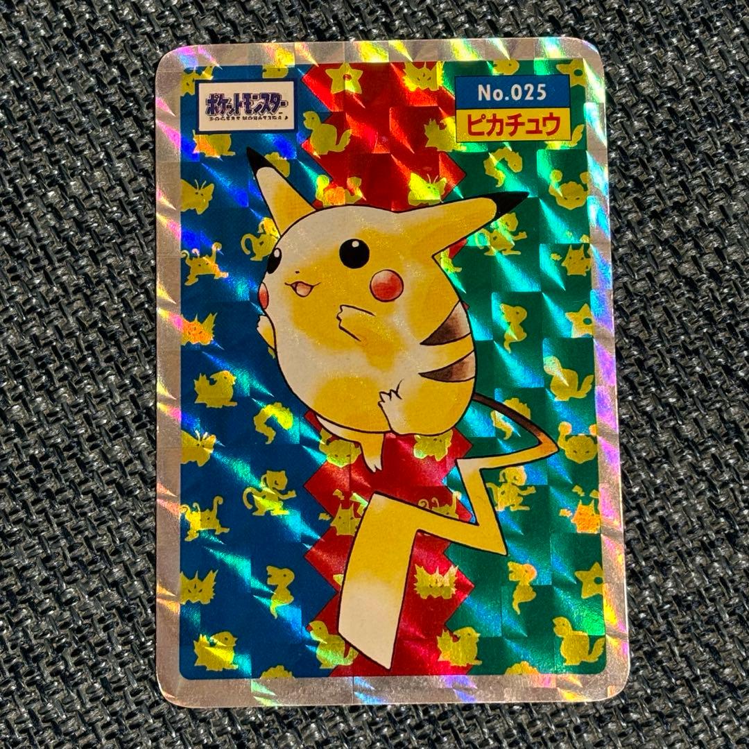 ピカチュウ キラ ポケモンカード No.025 トップサン ポケットモンスター ポケモン トップサン ピカチュウ キラカード No.25 - メルカリ