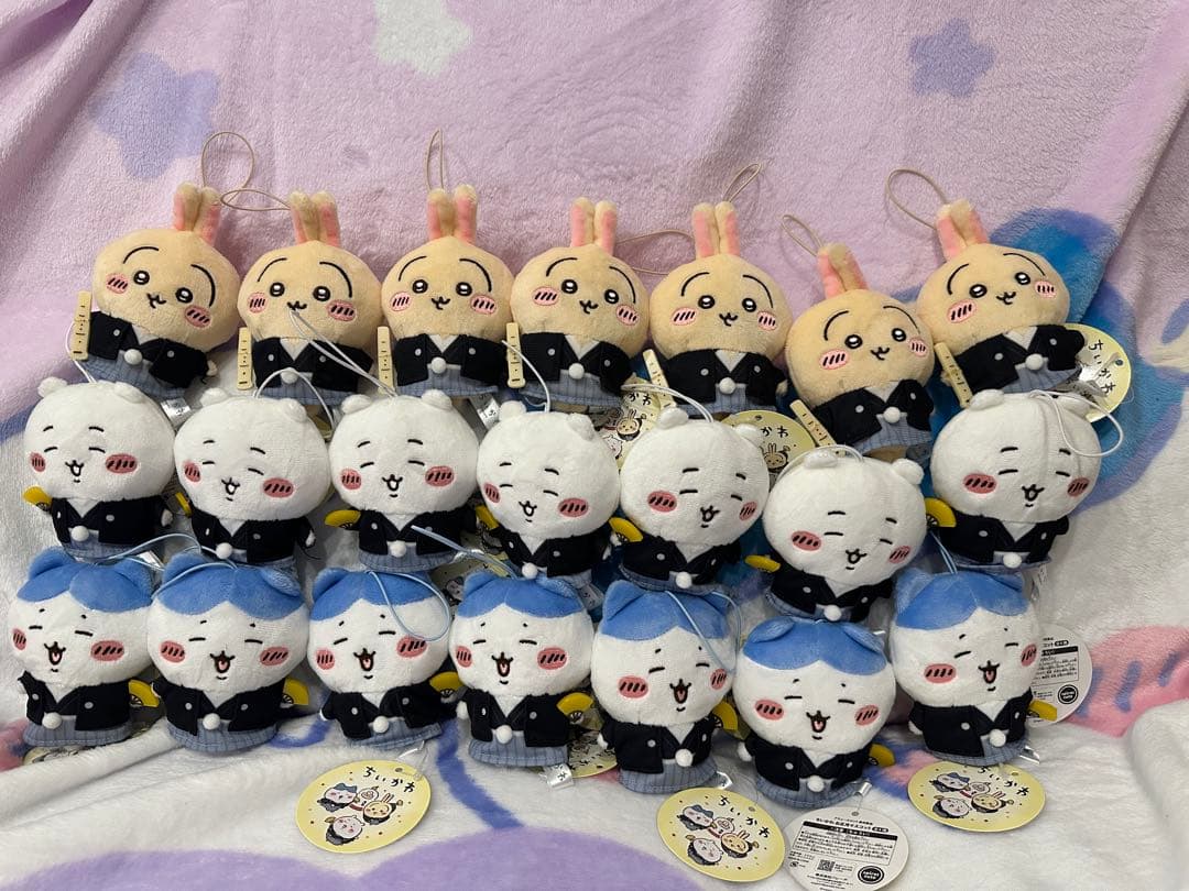 ちいかわ お正月マスコット ちいかわ ハチワレ うさぎ 3種21個