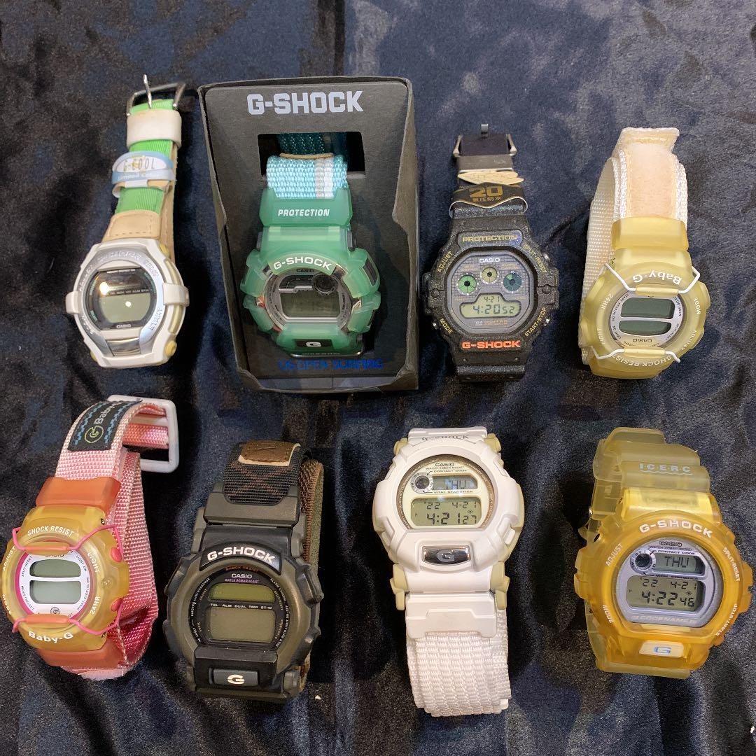 CASIO G-SHOCK &BGまとめ売りジャンク品 8セット5 - メルカリ