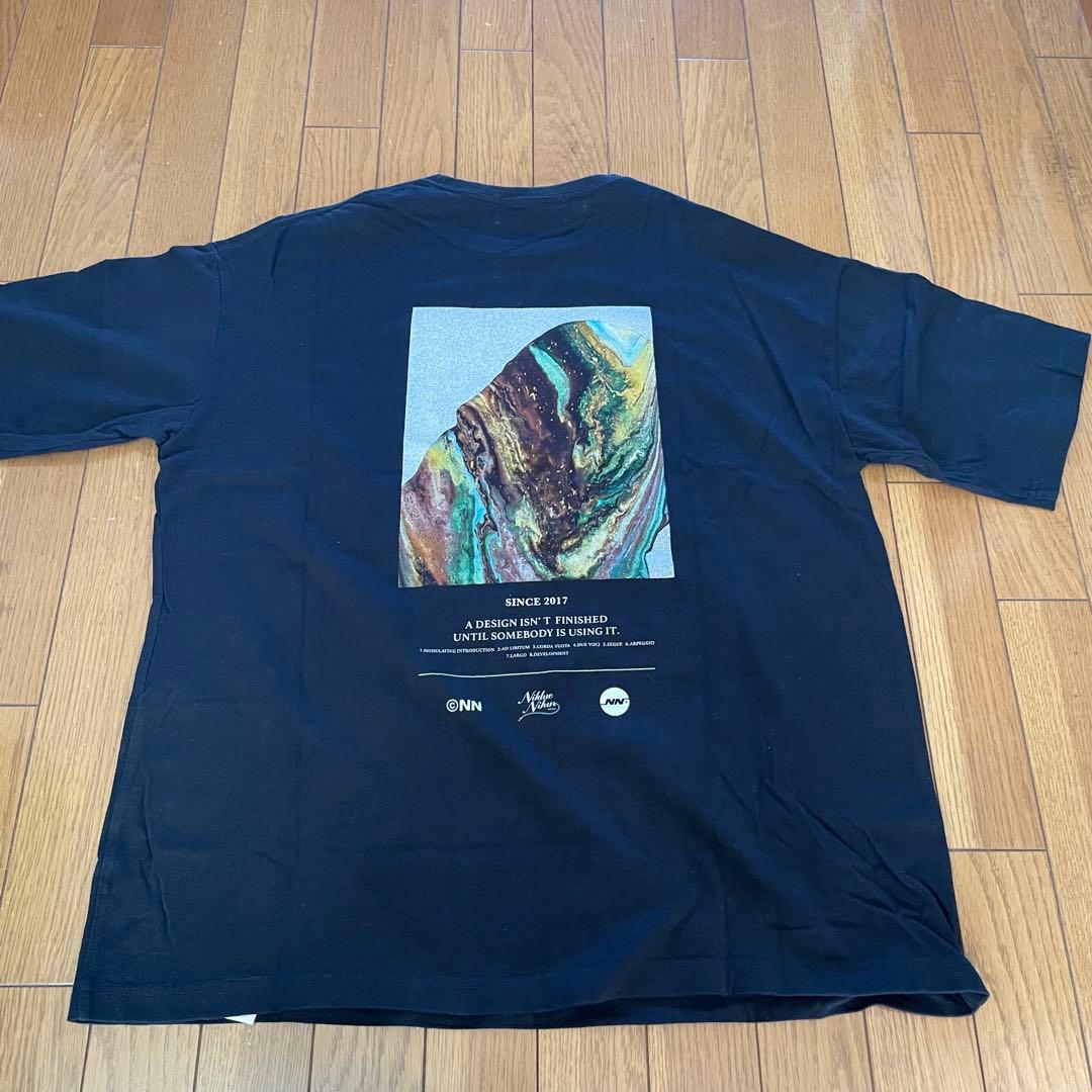 ミュージシャン NIL DUE NIL UN TOKYO MARBLE INK TEE