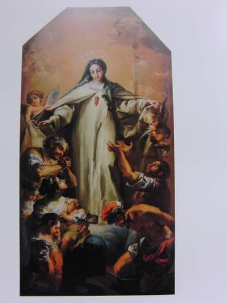 ビセンテ・ロペス・ポルターニャ、捕虜を救出する慈悲深き聖母マリア