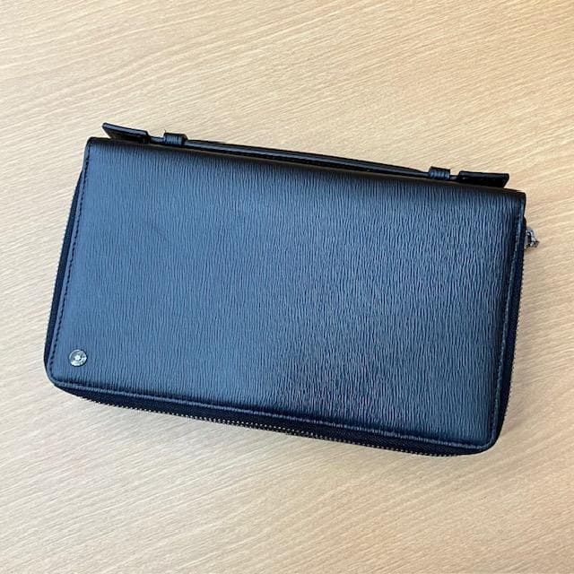 ●MONTBLANCホワイトスター　 ダブルラウンドファスナー オーガナイザー ○MONTBLANCホワイトスター ダブルラウンドファスナー オーガナイザー